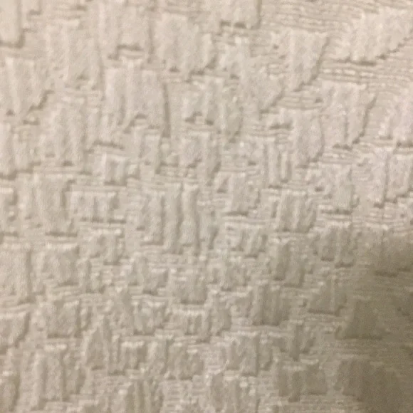 Jennifer Lopez J Lo White Ivory Textured Dress Reptile Belt L XL 14 - Picture 5 of 11